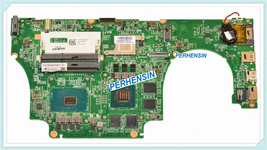  FOR Dell Inspiron 7559 Laptop Motherboard i7 2.6Ghz CPU DAAM9AMB8D0 31AM9MB00R0 TESTED PERFECTLY