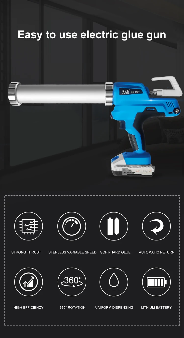 Automatic Electric Glue Gun Heat Hot Melt Multi-function Electric Pressure Sewing Seams Waterproof Glue For interior decoration