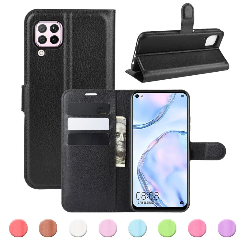 Кожаный чехол на Huawei Honor 20 Lite 20S Nova 5 T View V20 чехлы с откидной крышкой бумажником Honor20