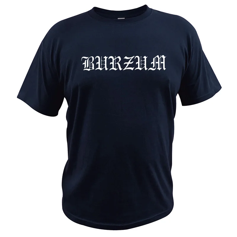Футболка Burzum хлопок европейский размер мягкие дышащие удобные летние топы Nargaroth черная футболка с металлическим ремешком