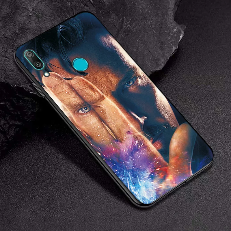 TPUBLK651 Чехол Marvel Heroes для huawei P Smart Z, черный ТПУ, huawei Y9 Prime, силиконовый чехол s для huawei P Smart - Цвет: TPUBLK651