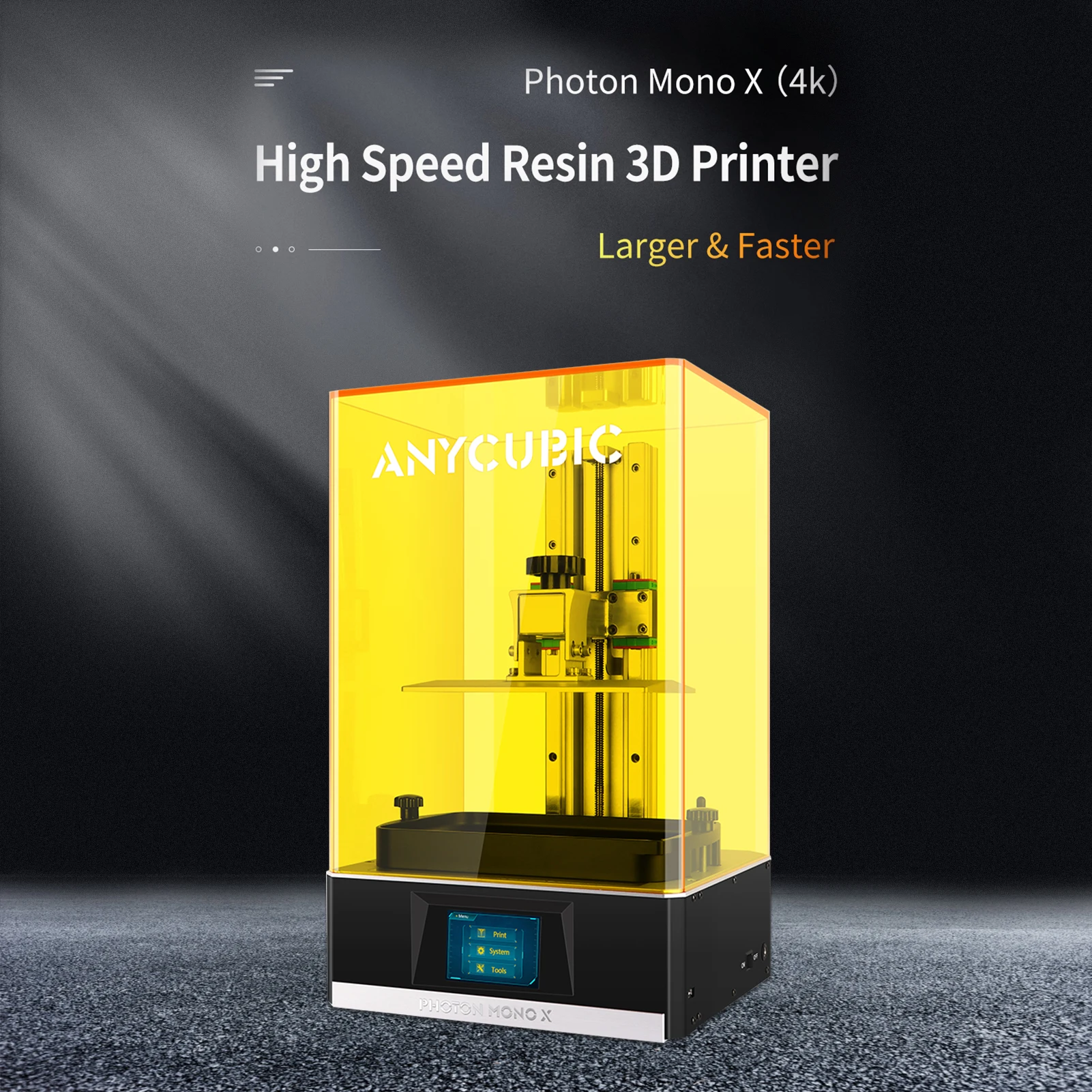 industrial 3d printer New Anycubic Photon Mono X 3D Printer 8.9''4K Monochrome LCD Large Print Size Support APP Remote Control SLA impresora 3d large 3d printer