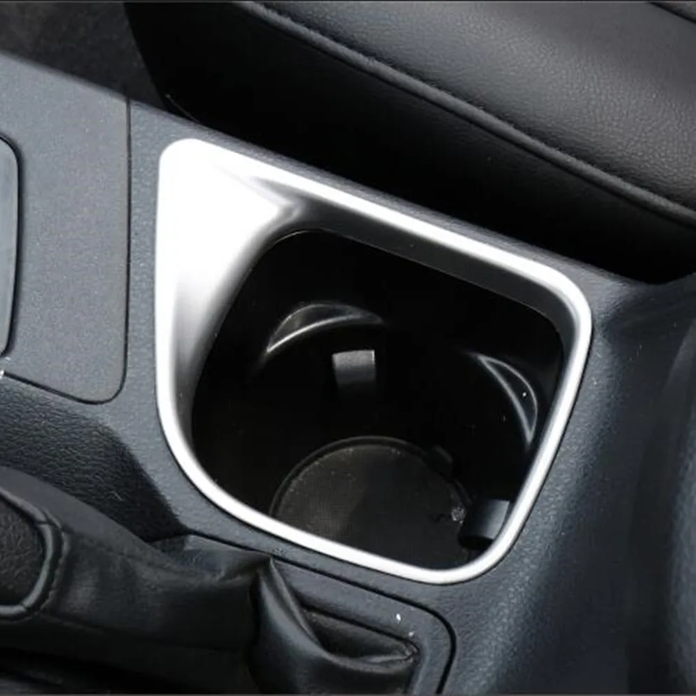 For Toyota Rav4 Rav 4 2016 2017 2018 Abs Matte Water Cup Holder Cover Bottle Organizer Placement Panel Car Interior Accessories