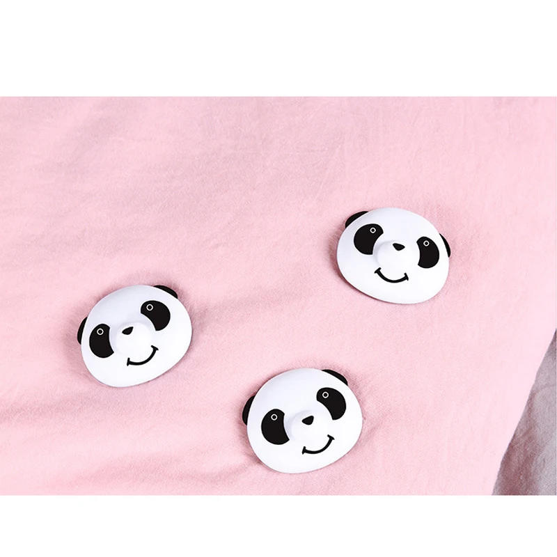 8 шт. Panda зажимы для простыни фиксатор для простыни зажимы для матраца одеяло Нескользящие застежки зажим ABS милые шторы для спальни Новинка
