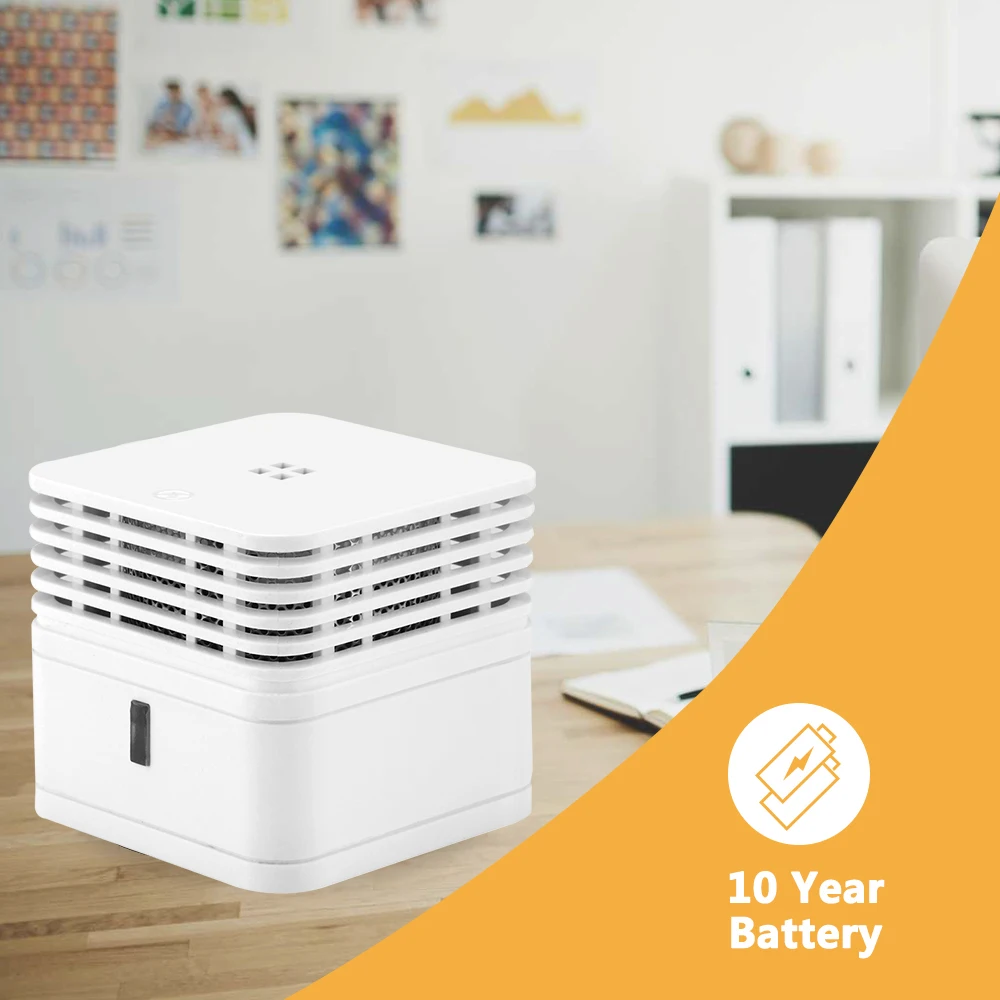 CPVan M10 smoke detector alarm detector EN14604 CE Certified 85dB photoelectric smoke sensor detector alarm systems security