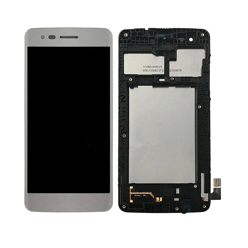 5," для LG K8 M210 ЖК-дисплей сенсорный экран дигитайзер с рамкой для LG K8 M210 ЖК-дисплей M200 M200N M200E - Цвет: white With Frame