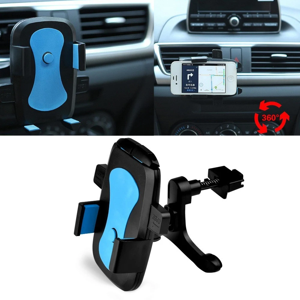 

Phone Car Holder Moblie Phone Universal Holder High Quality Support with Suction Cup Sucker Mount Clip Rotate Tool Random Color