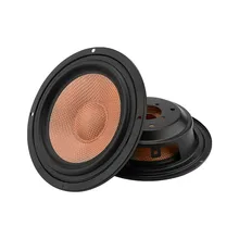 AIYIMA, 2 шт., 6,5 дюйма, динамик, драйвер, НЧ-динамик, радиатор, бас, Пассивный, сделай сам, набор для ремонта динамиков, аксессуары, части, звуковая система