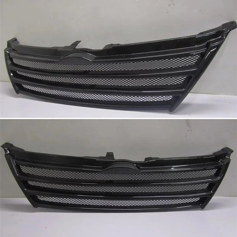 Используется для toyota camry racing grills 2012 год комплект кузова из углеродного волокна/RFP Refitt Передняя Центральная решетка крышка аксессуары