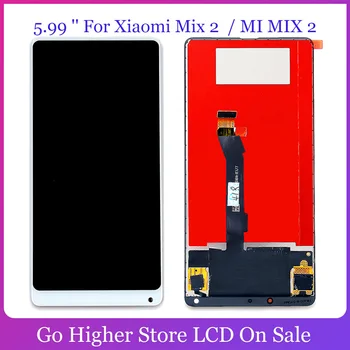 

5.99 ''White / Black For Xiaomi Mix 2 MI MIX 2 LCD Display Touch Screen Digitizer Phone Assembly Repair Replacement Free Tools
