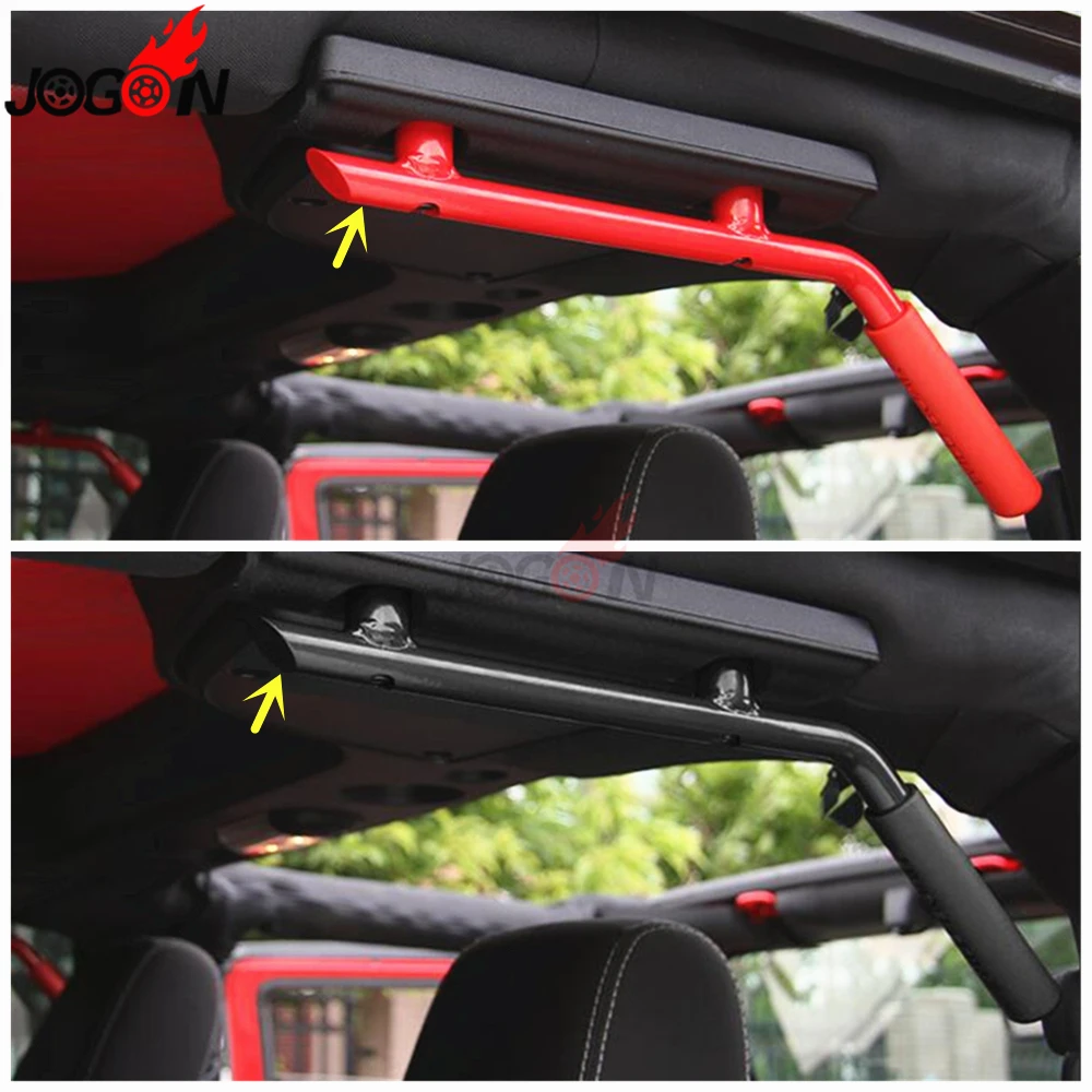 Для Jeep Wrangler 2011- автомобильные аксессуары внутренняя задняя дверь подлокотник Тяговая ручка поручень дополнительный молдинг комплект