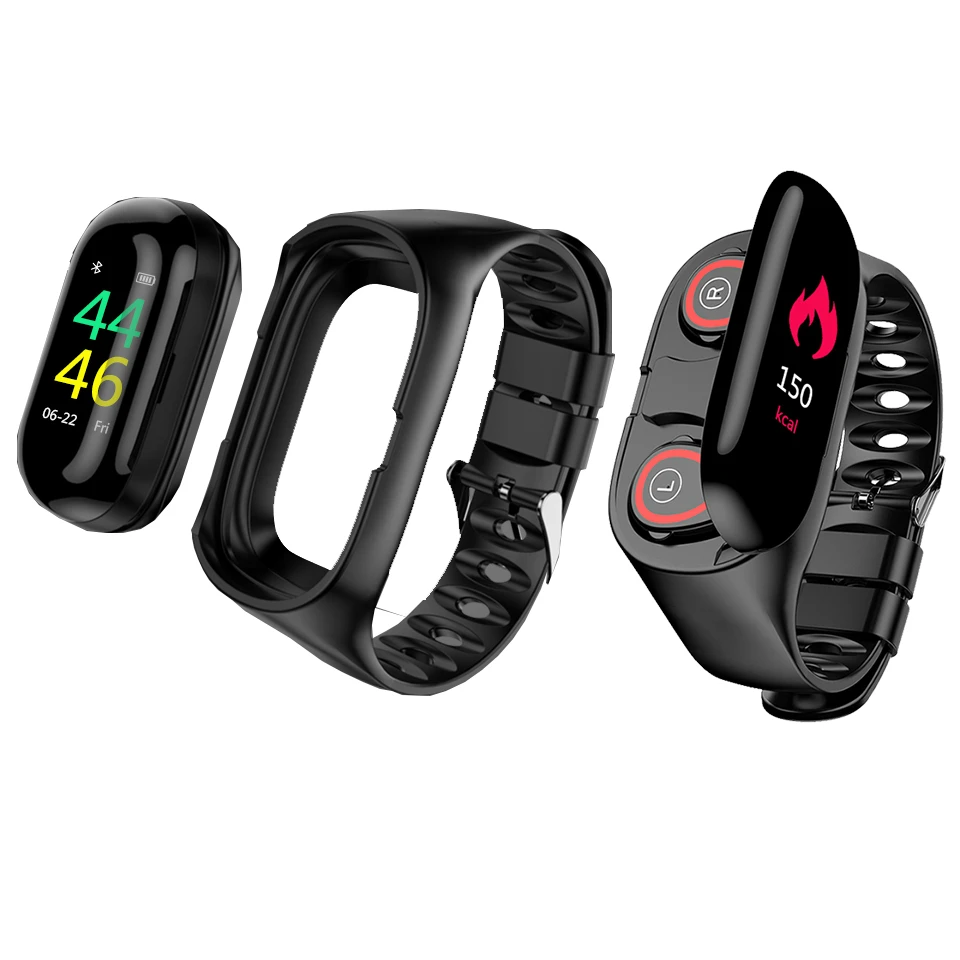 Talkband умный Браслет Bluetooth беспроводная гарнитура звонки, музыка с измерением артериального давления Смарт часы браслет PK huawei B5