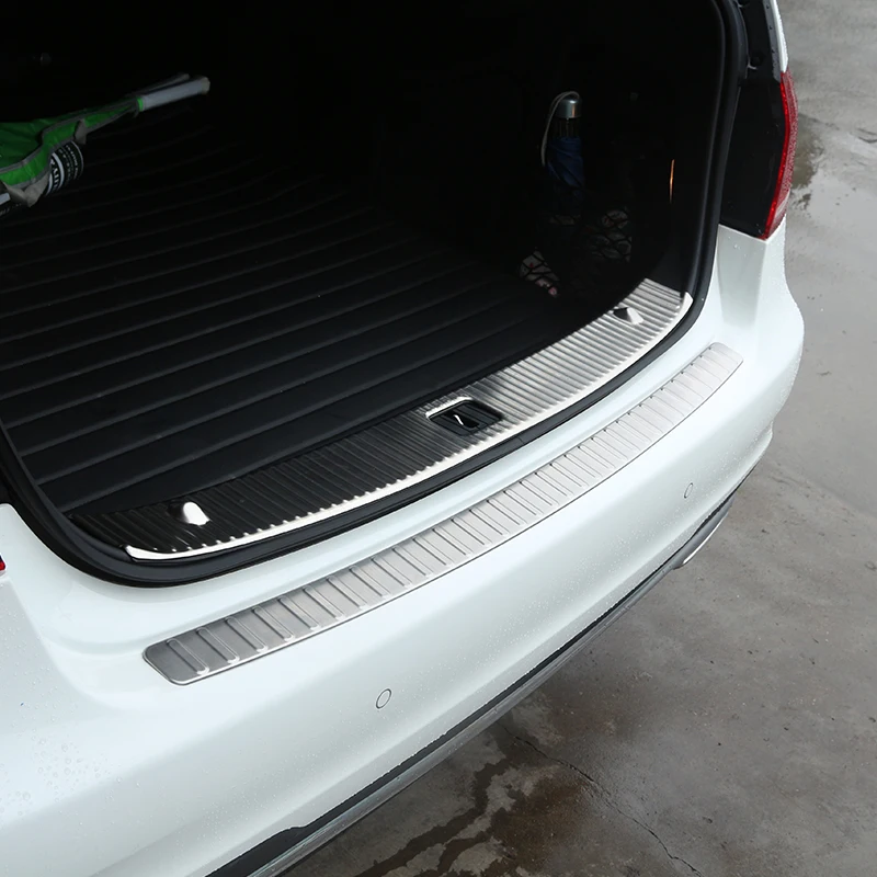 

For Mercedes Benz W212 E180L E200L E260L E300L Stainless Steel Rear Guard Bumper Trunk Inner/Outside Sill Protector Plate Cover