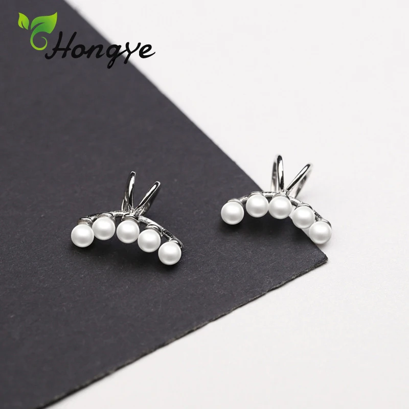 

Серьги-Клипсы из серебра 925 пробы в форме полумесяца
