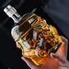 1 Pcs Storm Trooper Decanter  White Soldier Glass Jug Liquor Bottle High Boron Glass Bottle Wine B 650ml ► Photo 3/6