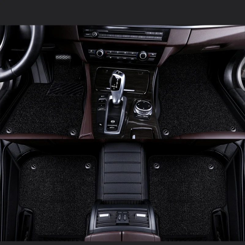 Custom car floor mats for Skoda octavia fabia rapid superb kodiaq yeti