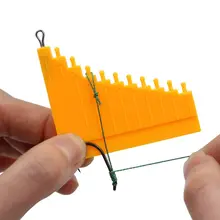Carp Fishing Hook Tier Knotting Tool Hair Gauge Hair Rig Measurement Method Feeder Fishing Tackle Pesca Iscas Accessories