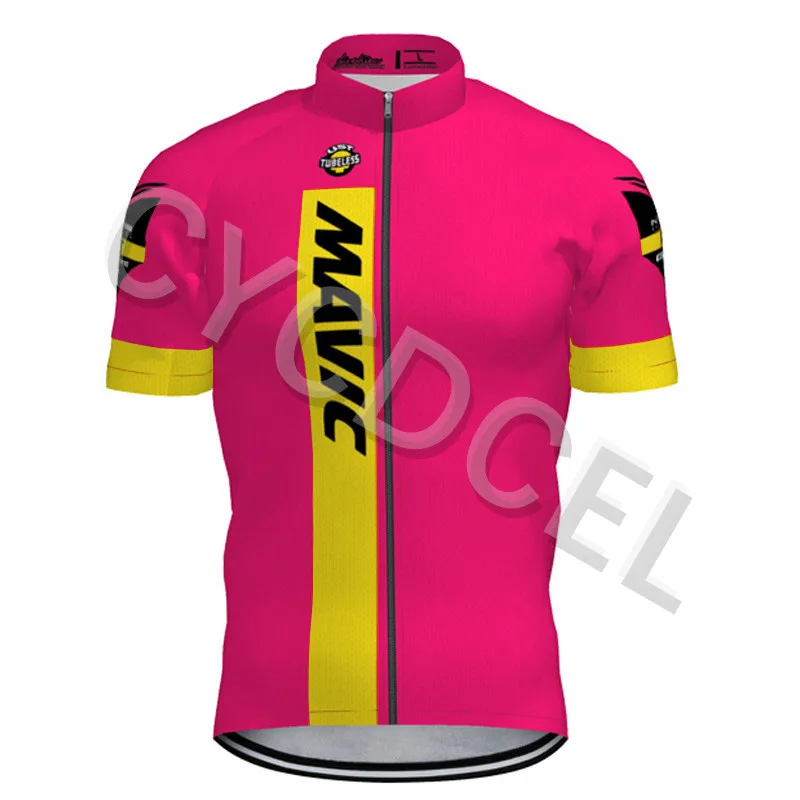 Новинка Mavic Pro Team велосипедная футболка Летняя с коротким рукавом быстросохнущая одежда для велоспорта Hombre Ropa Ciclismo Майо велосипедная одежда