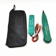 MS6812 проводной сетевой тестер телефонных кабелей линия трекер с сумкой для переноски телефонных сетей инструменты кабельный тестер для UTP STP Cat5