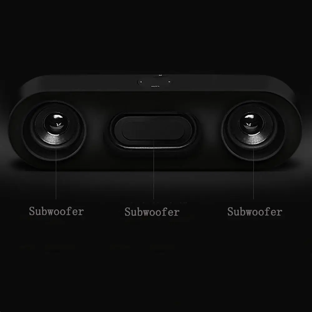 Звуковая система 3D стерео Мини Bluetooth динамик музыка объемный Поддержка Bluetooth TF AUX USB портативный беспроводной динамик