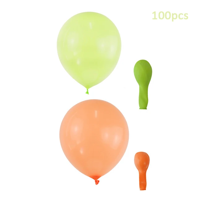 100pcs balloons G MEIDDING для детей и взрослых на день рождения шар колонна-подставка с основанием и полюсом для дня рождения латексные шары держатель арки - Цвет: 100pcs balloons G