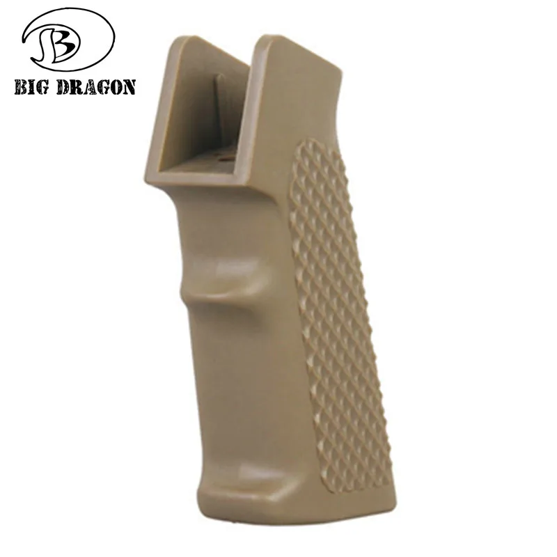 DE Emersongear MK18 Grip Airsoft impingnatura M4 мотор тактический для страйкбола гель мяч тонкий эргономичный Расширенный страйкбол аксессуар - Цвет: DE