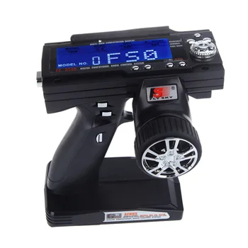 

Flysky FS-GT3B 2.4G 3CH Radio Model Remote Control LCD Transmitter & Receiver for RC Car Boat