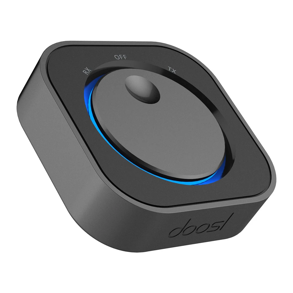 Универсальный Doosl Bluetooth 4,1 передатчик и приемник беспроводной Wi-Fi 3,5 мм стерео выход для ТВ-гарнитура ПК динамик