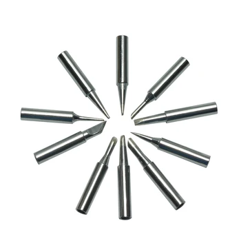 

10 pcs/lot Lead-Free 900M-T Soldering Iron Tips Soldering Replacement Tool For BGA Solder Rework Station Tool Kit