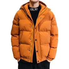 Зимние корейские трендовые пальто, куртка, мужские модные стеганые пальто, уличная утолщенная теплая куртка, Мужская короткая одежда, мужская брендовая одежда