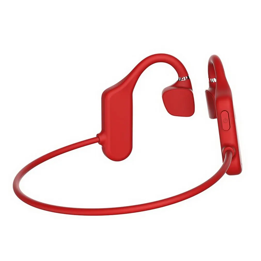 Waterproof Wireless Bone Conduction Headset Wireless Not In Ear Comfortable Ear Hook Wear Sports Headphones