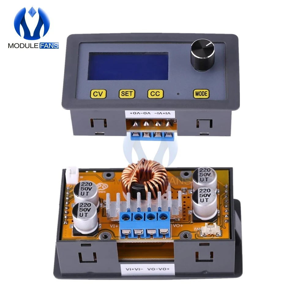 CC CV dc-dc 6-32V до 0-32V 5A Цифровой Регулируемый блок питания регулятор напряжения Модуль преобразователя с ЖК-дисплеем понижающий