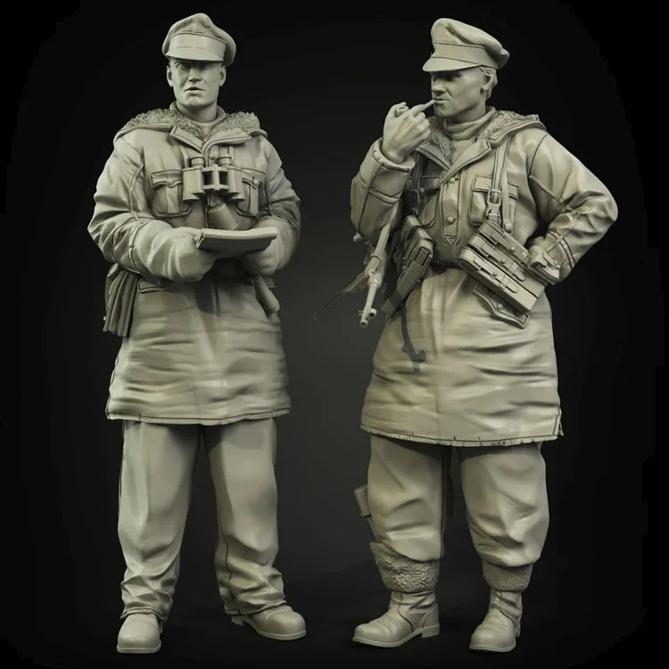 

1/35 Assembly Resin Figure Kit Officers