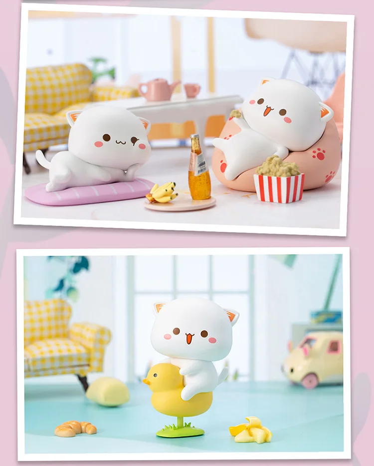 Caixa de Brinquedos de Gato Segundos de Gato da Sorte Boneco para Casa Caixa Cega Fofa Presente Deroc 10 6 High Quality Brinquedos e hobbies