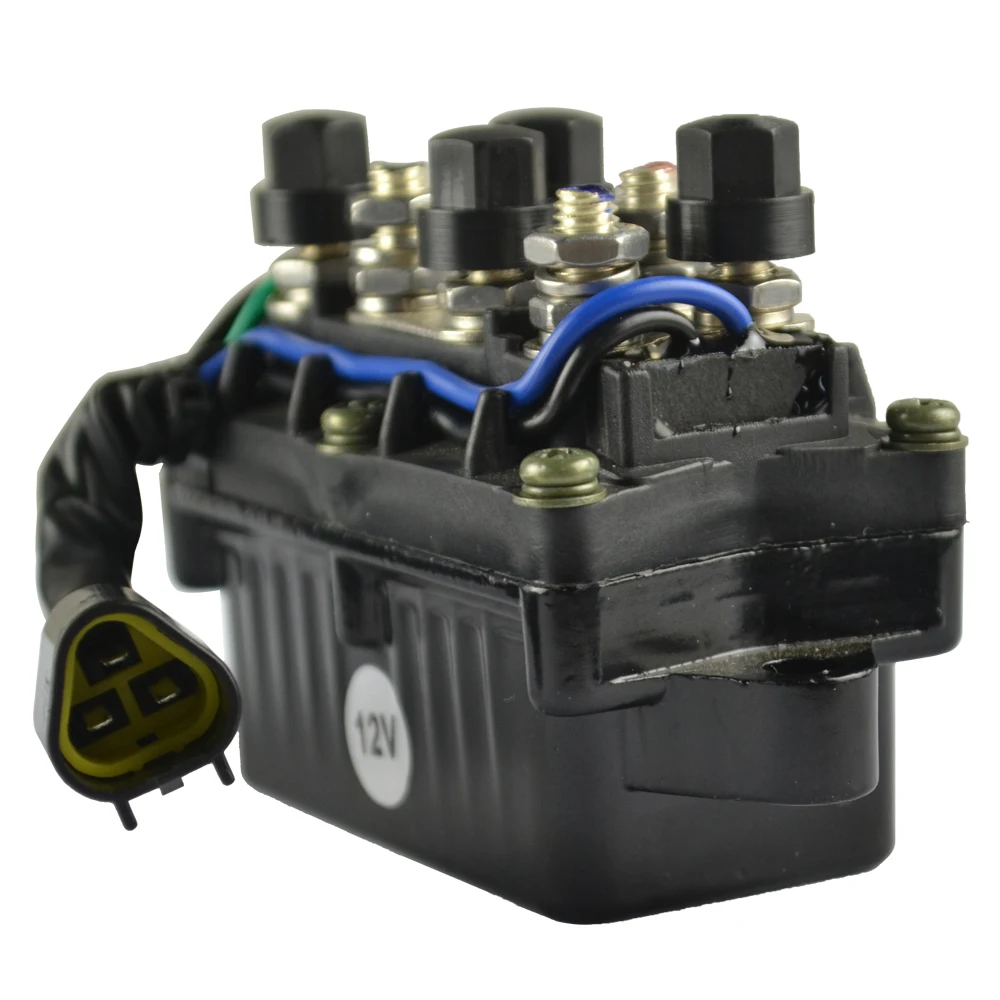 Trim реле лодочный мотор мощность 3 Pin 12V водонепроницаемый для Yamaha подвесной 40-90 HP61A-81950-00-00 61A819500100 3 PIN в вилке