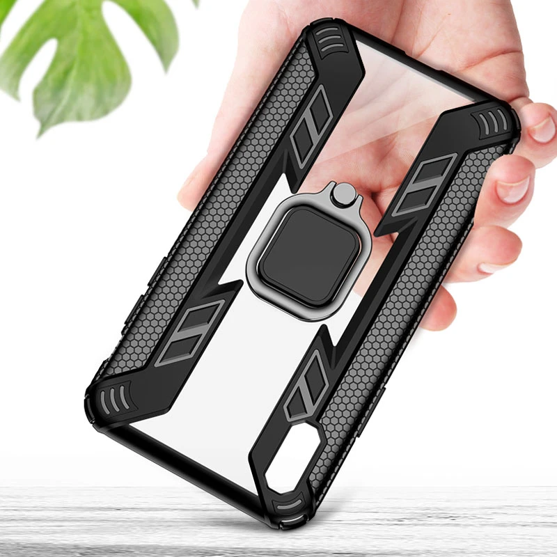 

YiKELO Shockproof Case For Xiaomi Redmi 7 Note 7 Transparent Case Cover For Redmi 7 Note7 Pro Magnetic Suction Armor Coque Cases