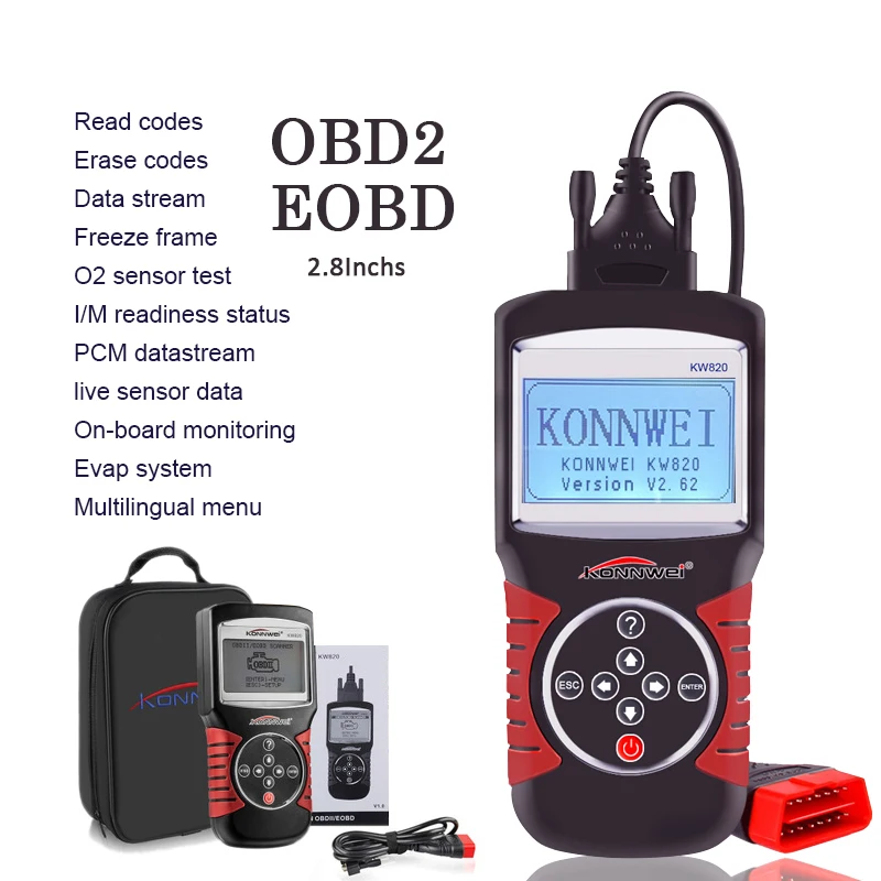 

2019 New Multi-languages Car diagnostic Scanner Tool EOBD ODB2 Automotive Diagnostic Cable And Connector Live Code Reader