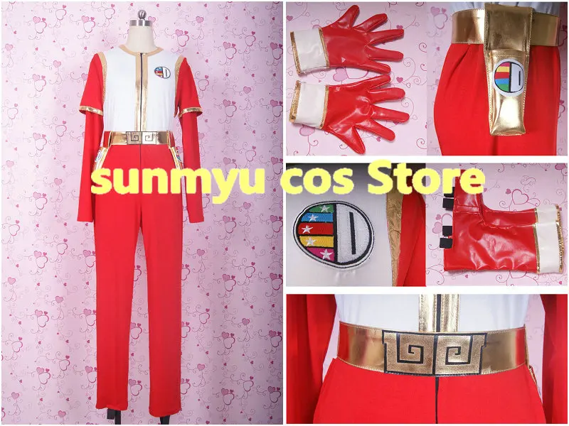 Костюм для косплея Gosei Sentai Dairanger Rou RyuuRanger размер на заказ Хэллоуин оптовая продажа