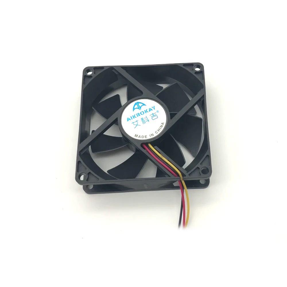 Новый вентилятор охлаждения компьютера F8025 80 мм настольный с низким уровнем шума