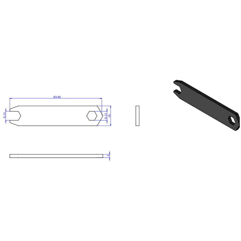 Easy Use DIY Replacement Cleaning Multipurpose Sturdy Tool Machine Accessory 3D Printer Practical E