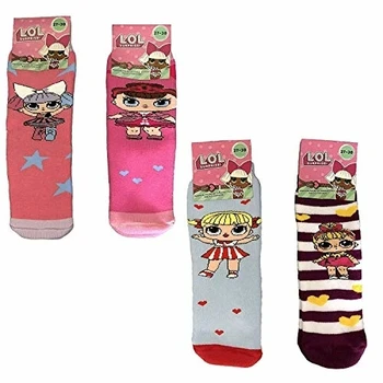 

LOL SURPRISE CALZINI ANTISCIVOLO 23/34 CONF 4PZ ASSORTITI (23/26, MULTICOLORE)