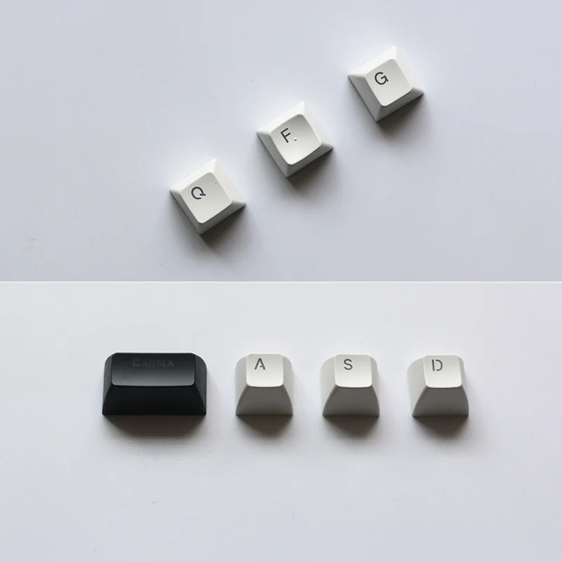 SA key caps 104, набор ключей, механическая клавиатура, двойная съемка, черный свет, колпачки для ключей Cherry MX Switches Sa Profile keycap