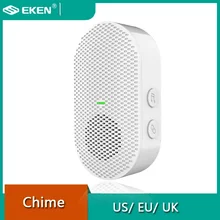 EKEN – sonnette de porte sans fil V5 V7 T8 AC 90V 250V, récepteur de carillon d'intérieur, faible consommation d'énergie, Ding Dong pour maison