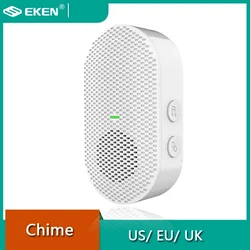 EKEN – sonnette de porte sans fil V5 V7 T8 AC 90V 250V, récepteur de carillon d'intérieur, faible consommation d'énergie, Ding Dong pour maison 