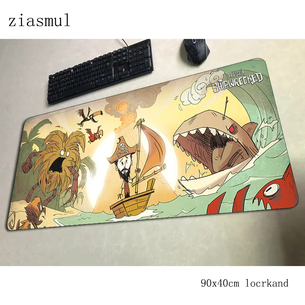 Коврик для мыши dont starve, геймер, большой, 90x40 см, коврик для мыши notbook, игровой коврик для мыши с HD принтом, коврик для мыши, ПК, Настольный коврик для мыши
