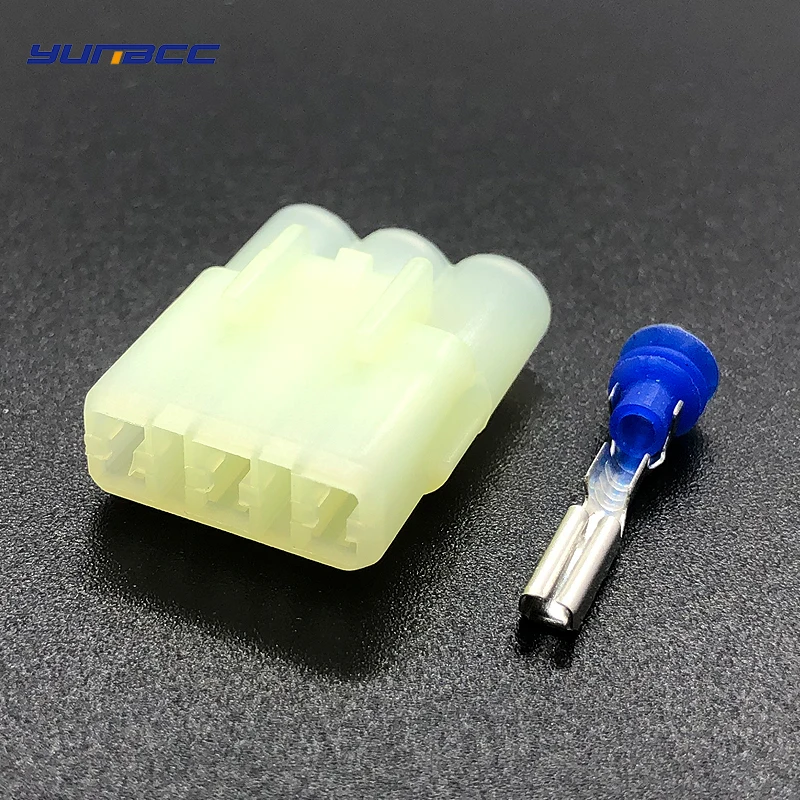 5 компл. 3 pin/way HM 090 Женский Мужской Электрический водонепроницаемый авто-соединитель CB400 вилка насоса EFI локомотив socekt 6180-3451 6187-3801 - Цвет: Follow me