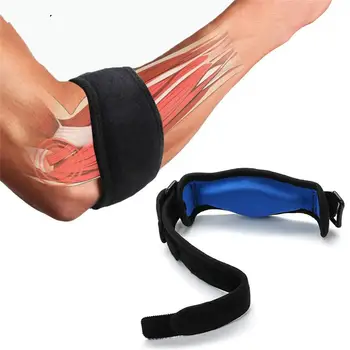

1Pcs Sports Safety Elastic Elbow Brace Sleeve Basketball Shooting Pads For Tennis Absorb Sweat Lateral Pain Protection