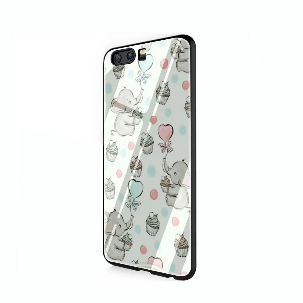 G6 Dumbo крышка из закаленного стекла чехол для Huawei P10 P20 P30 mate 20 Honor 9 10 Lite Pro 7A 8X P Smart - Цвет: G6