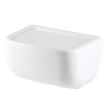 

Toilet Paper Holder Bathroom Self-Adhesive No Drilling Multifunction Sundries Storage Rack Tissue Box