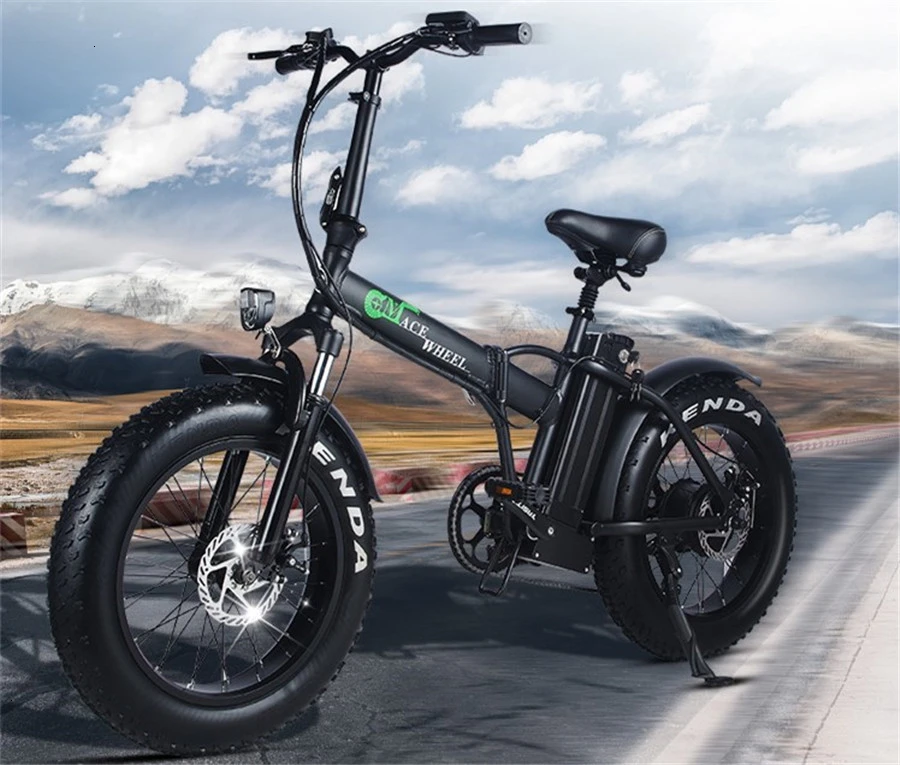 Евро сток Fat Tire 2 колеса 500 Вт Электрический велосипед складывающийся усилитель велосипед электрический велосипед Цикл складной алюминиевый 50км/ч